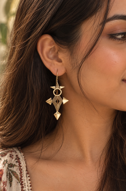 Eclipse Geometry Earrings