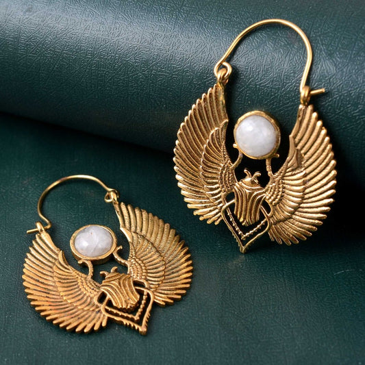 Scarab Earrings