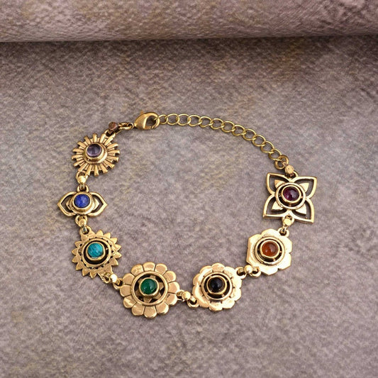 Flower Stone Life Chakras