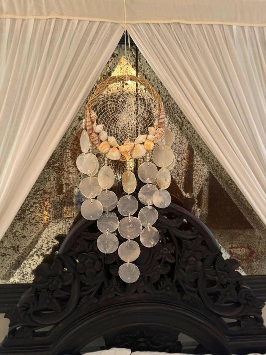 Dream Wreath Capiz Dreamcatcher