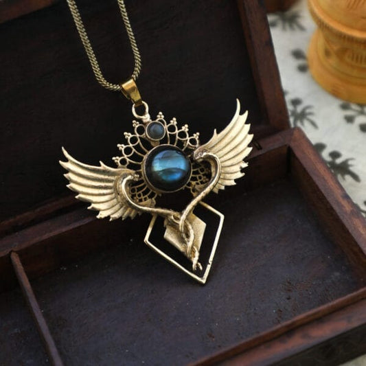 Astraea – The Winged Guardian Necklace