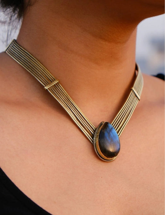 Ocean Labradorite Necklace