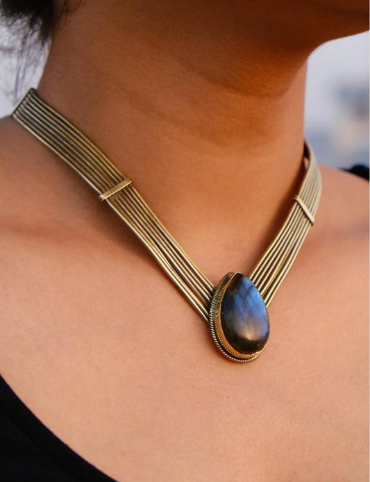 Ocean Labradorite Necklace