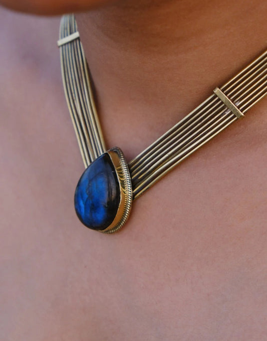Ocean Labradorite Necklace