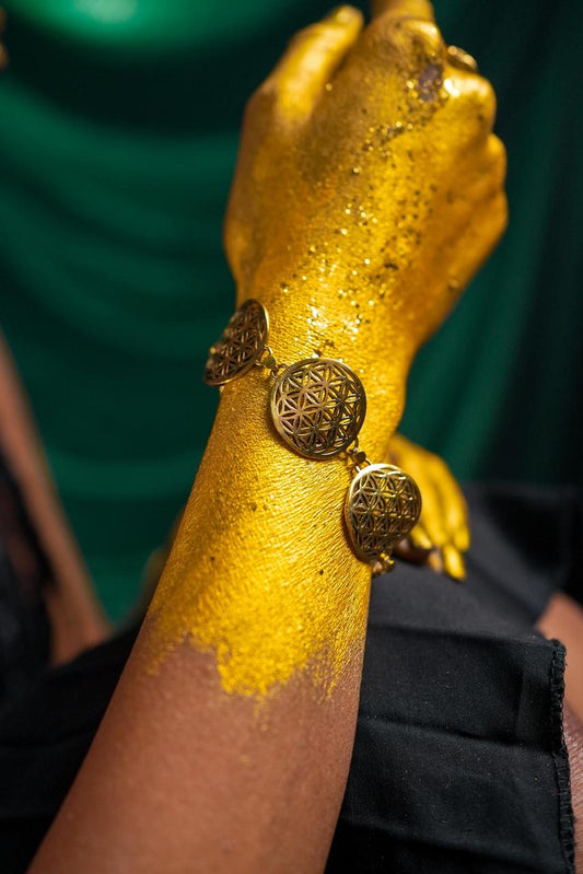 Flower of Life Sacred Geometry Bracelet