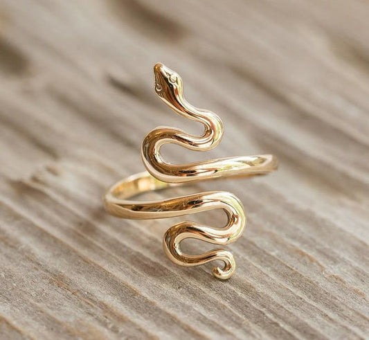Serpent Coil Ring