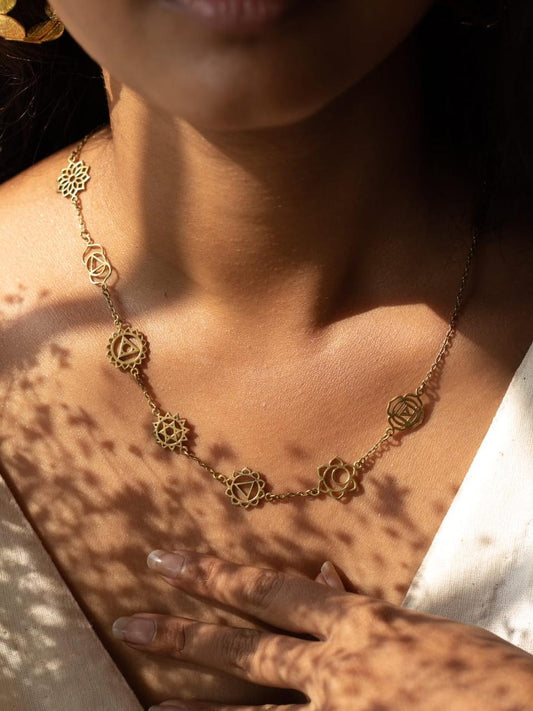 Life Chakras Pendent + Bracelet Combo