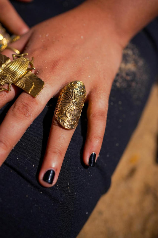 Flower Mandala Ring