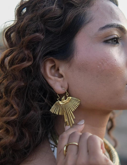 Phoenix Wing Boho Earrings