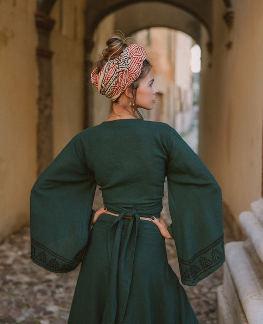 Mogu Wrap Top
