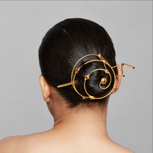 Ruby Rock HairBun