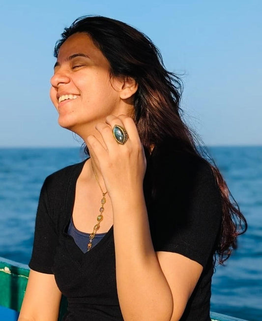 Labradorite Vanki Ring