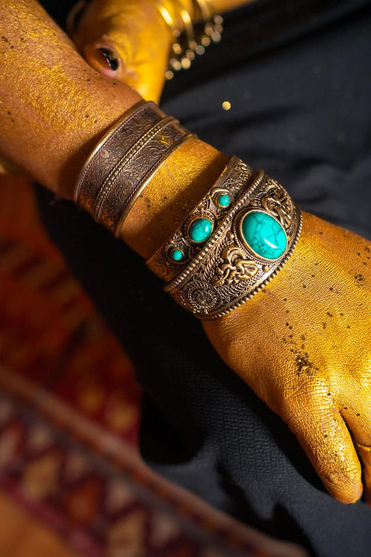 Sphere of Life Brass Kada