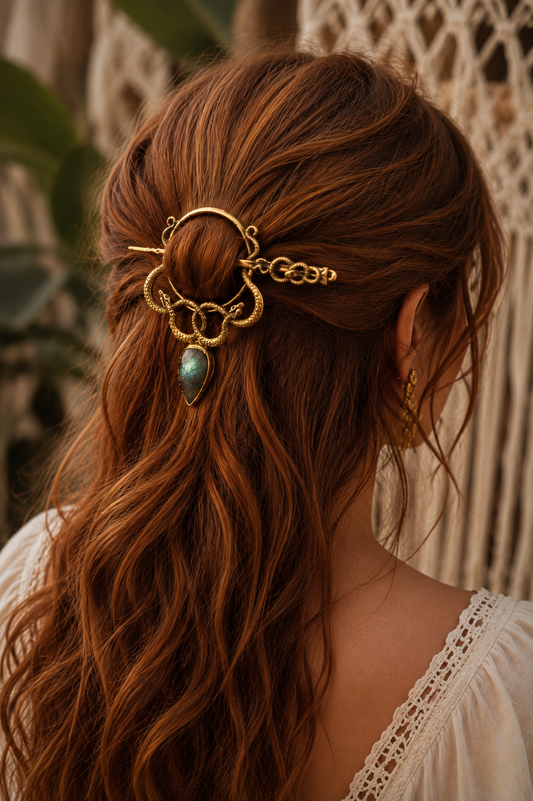 Serpentine Hair Pin