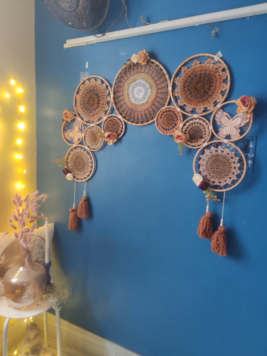 Brown Butterfly Toran Dreamcatcher