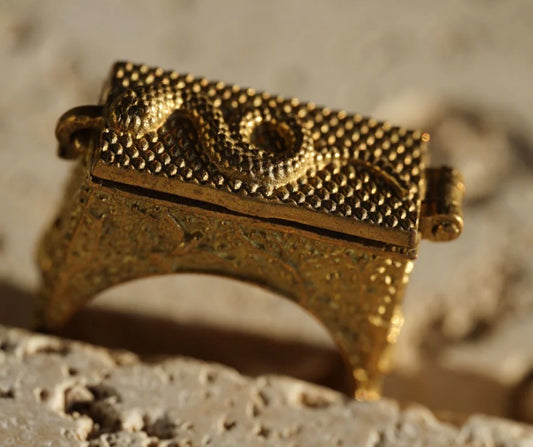 Serpentine Embrace Ring