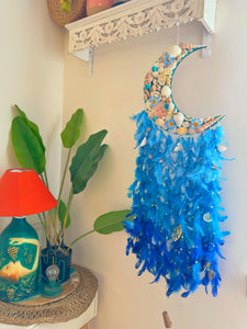 Blue Moon Flora Dreamcatcher Medium