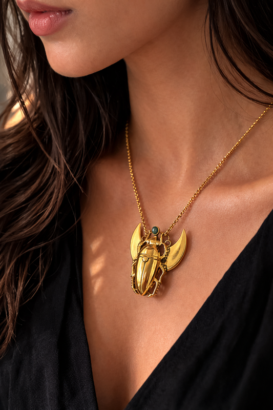 Beetle Necklace
