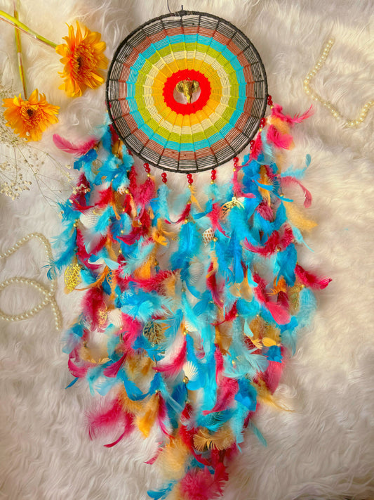 Ganesha Cobwedded Dreamcatcher