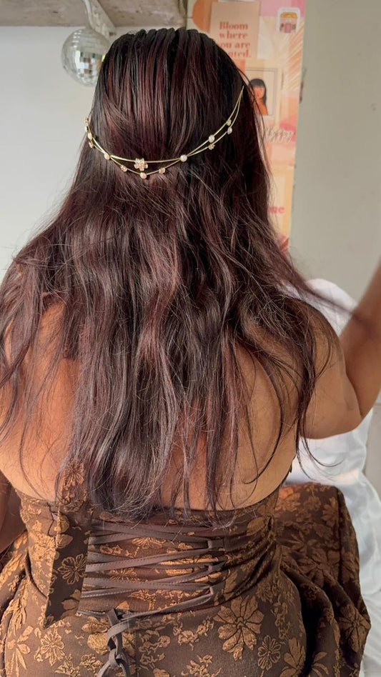 Ceraphine Crystal Hair Crown