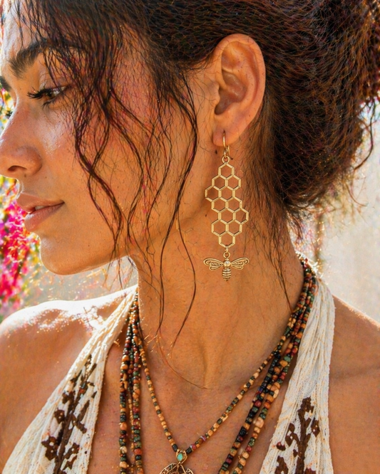 Honeyveil Dangle Earrings