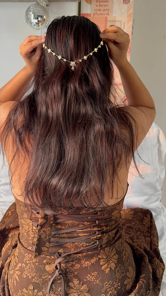 Aurora Stone Tiara Hair Crown