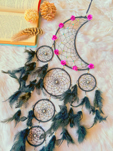 Crescent Bohemian Dreamcatcher