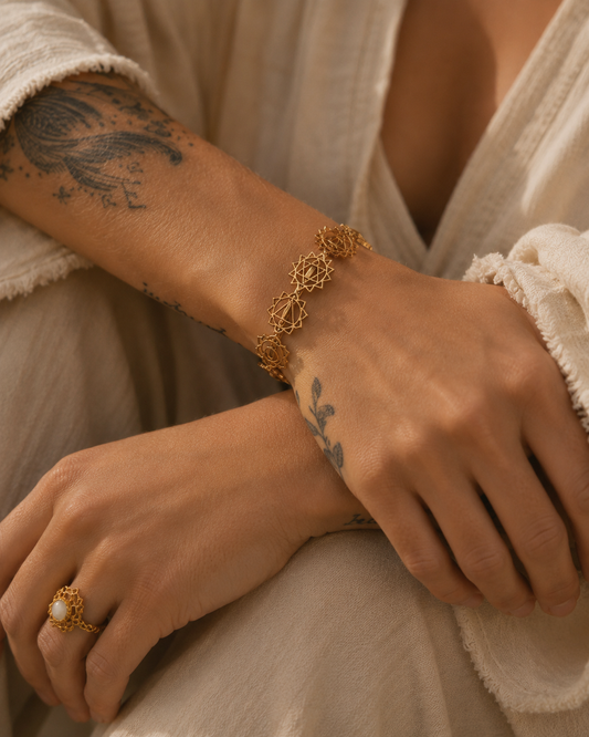 Wisdom Chakra Cuff