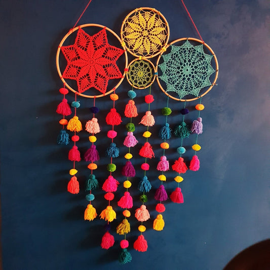 Multi-Color Small Cluster Dreamcatcher