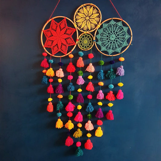 Multi-Color Small Cluster Dreamcatcher