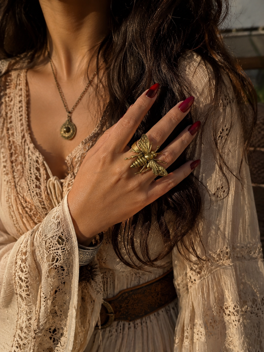 Wild Honey Bee Ring