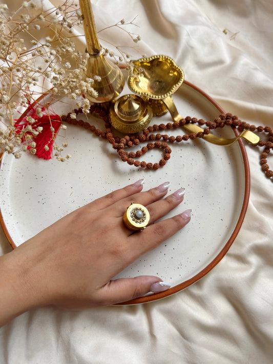 Moonlit Memory Ring