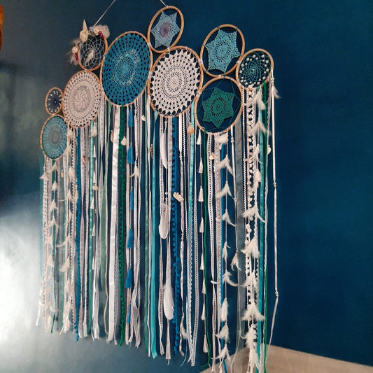 Sea Themed Cluster Dreamcatcher