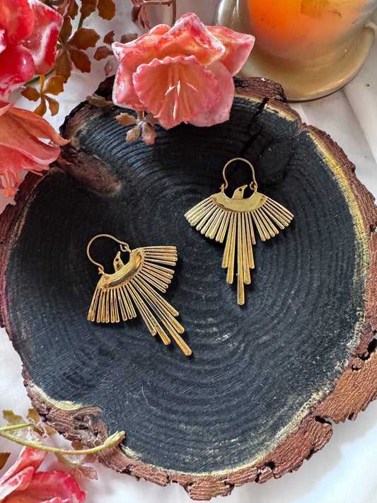 Phoenix Wing Boho Earrings