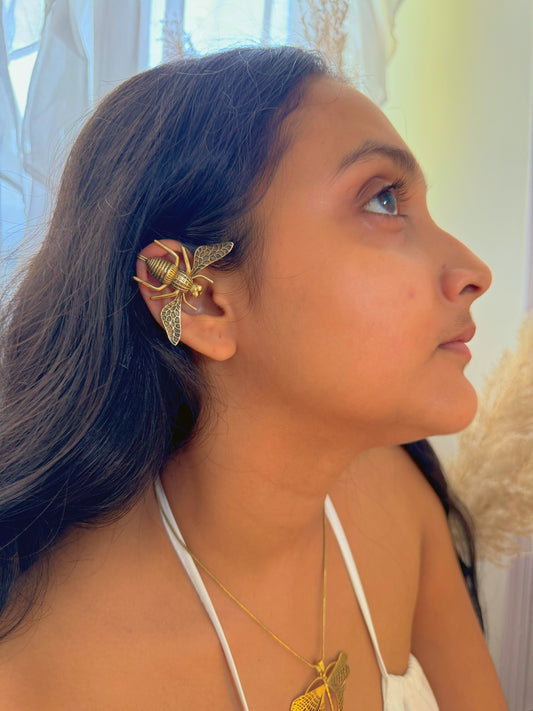 Queen Bee Ear Cuff