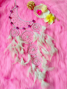 Crescent Bohemian Dreamcatcher