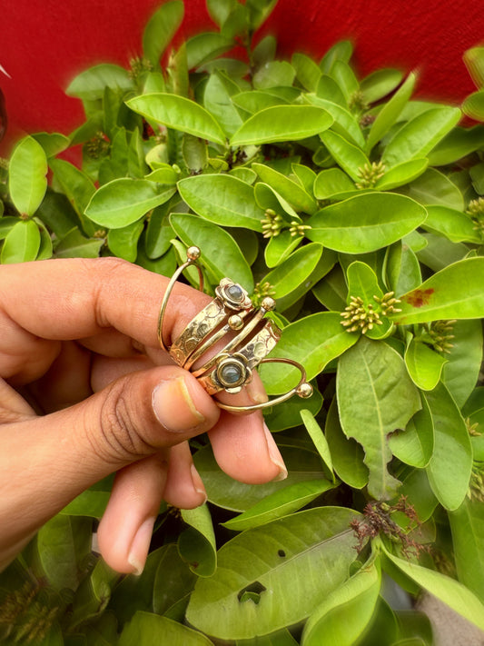 Labradorite Stackable Ring