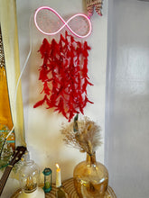 Load image into Gallery viewer, Infinity Red LED Dreamcatcher
