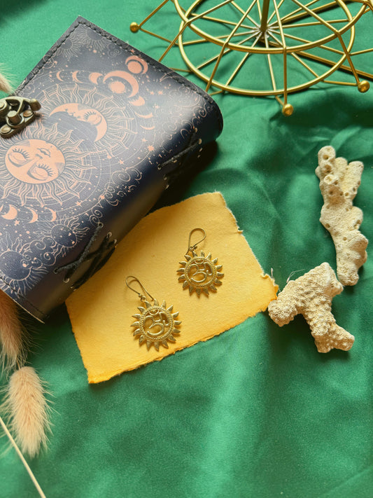 Om Earrings