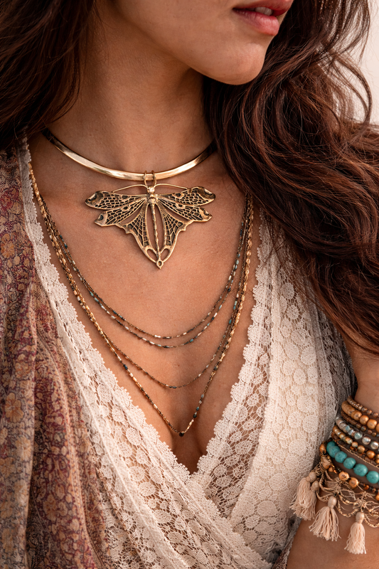 Metamorph Butterfly Choker