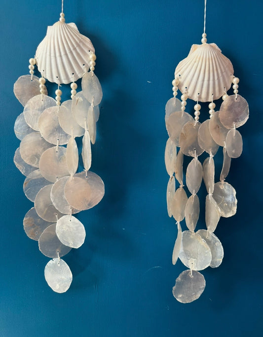 Pearl Drift Capiz Shell Wind Chime