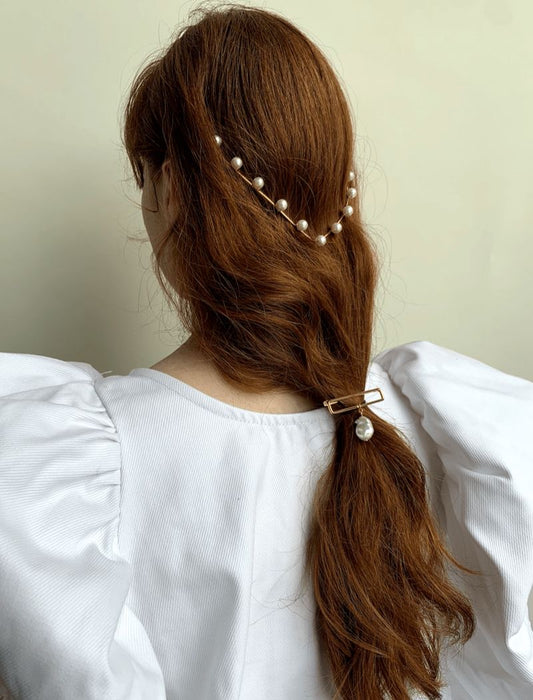 Pearl Vee Hair Crown