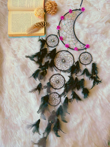 Crescent Bohemian Dreamcatcher