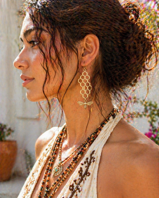 Honeyveil Dangle Earrings