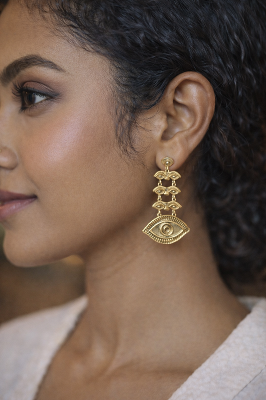 Nazar Eye Earrings