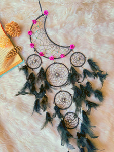 Crescent Bohemian Dreamcatcher