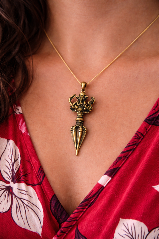 Ganesha Vajra Sacred Pendant Necklace
