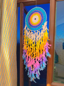 Giant Pastel Dreamcatcher