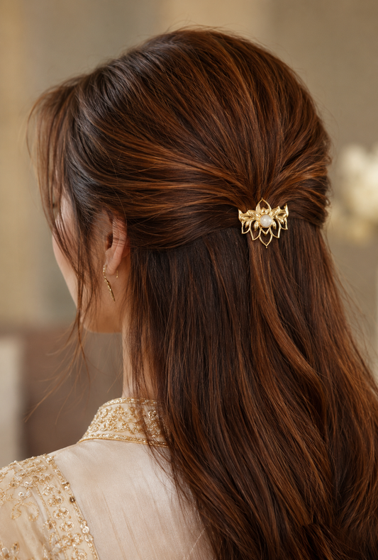 Lotus Hair Comb