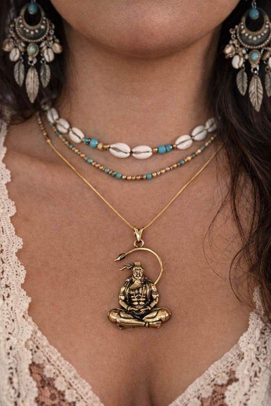 Mahadev Pendant with chain